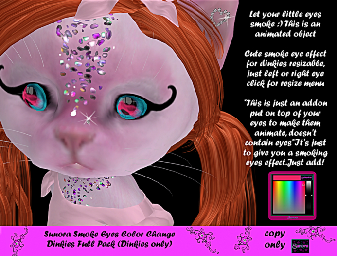 Sunora Smoke Eyes Color Change Dinkies