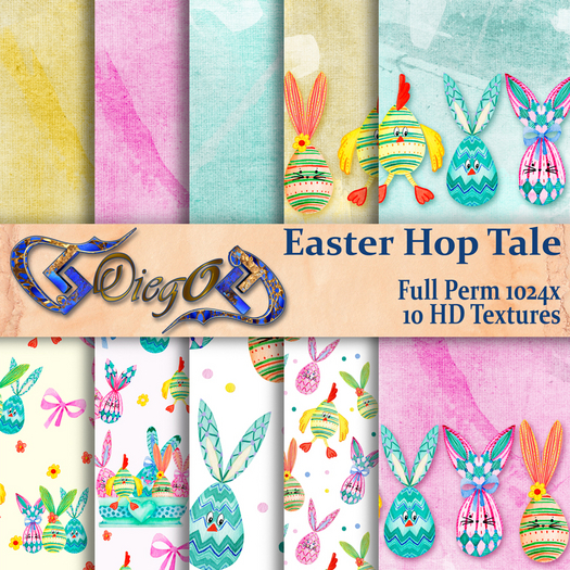 Diego Textures ~ Easter Hop Tale