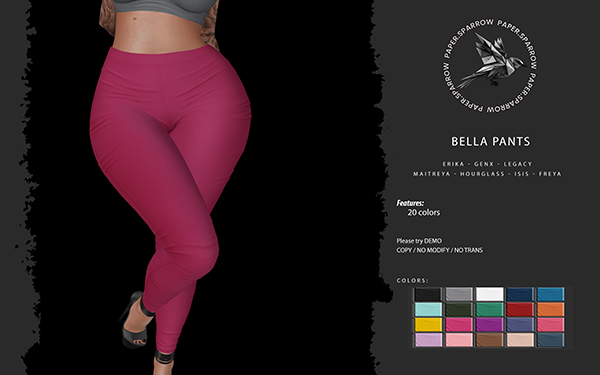 Paper.Sparrow Colorpack Bella Pants