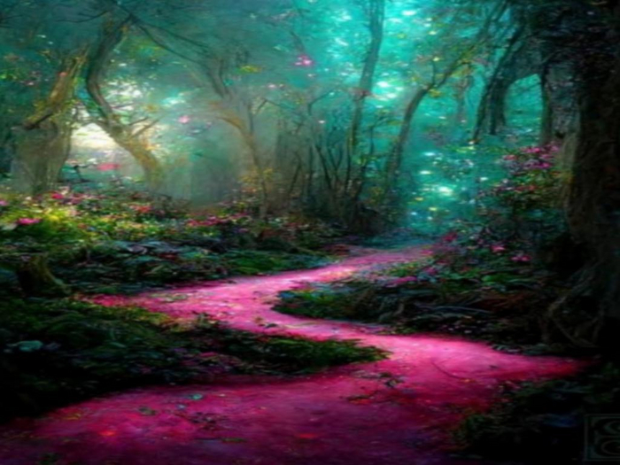 Enchanted Path Texture