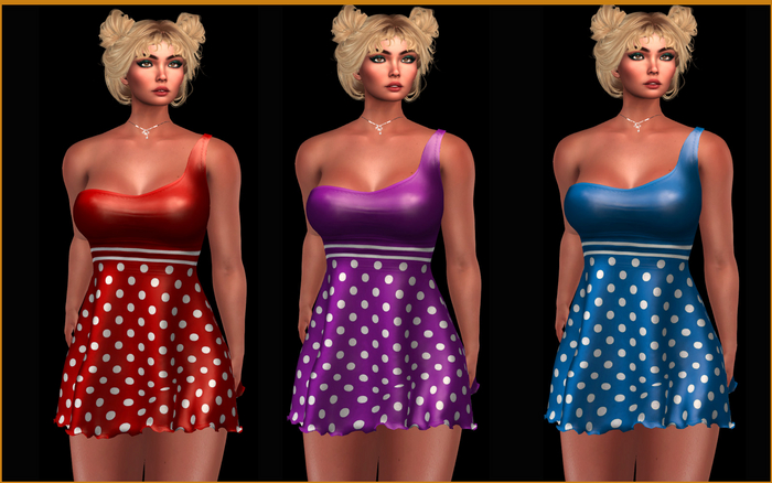 FatPack Dress Elifa Balleza Freya,Maitreya,30 Colors, 