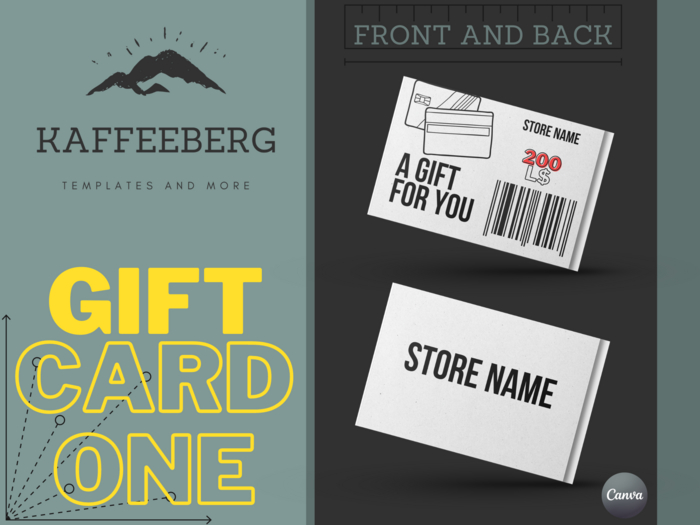 KAFFEEBERG - GIFTCARD ONE - TEMPLATE