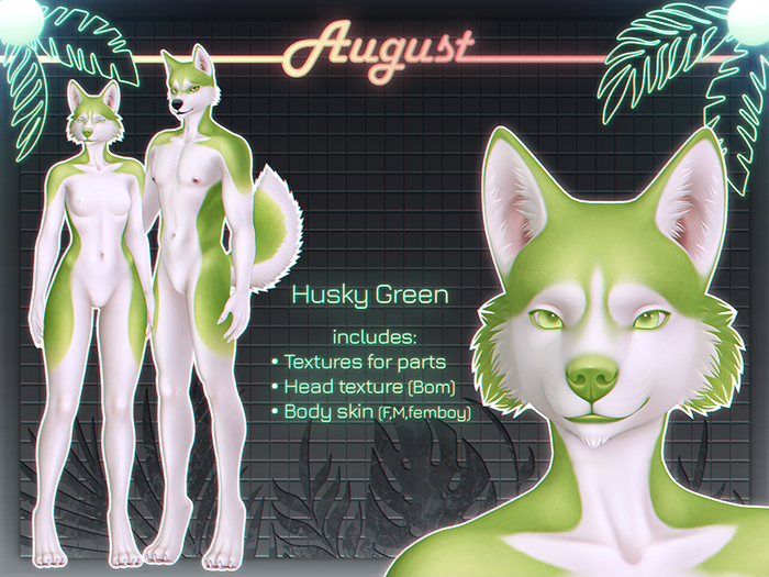 [• AUGUST •] - Husky Espen (green)