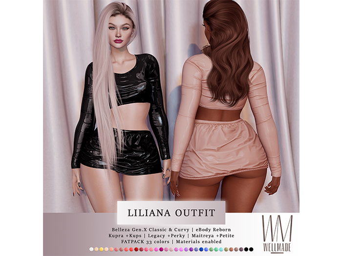 [WellMade] Liliana Outfit 