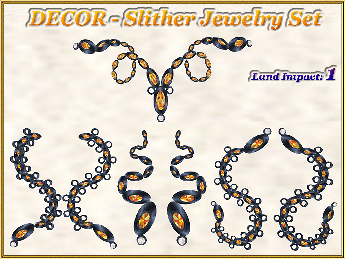 DECOR - Slither Jewelry Set (1 LI) (Full perm)