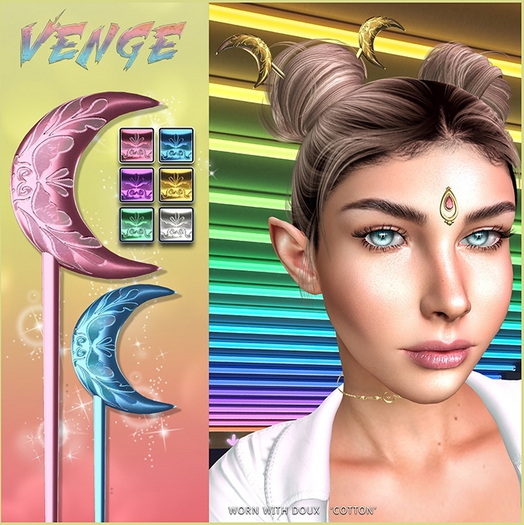 VENGE - 'Luna' Hair Sticks  