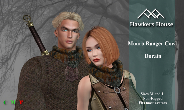 *HH* Munro Ranger Cowl Dorain
