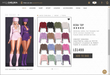 .miss chelsea. Veda Top Fatpack