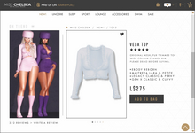 .miss chelsea. Veda Top Icy