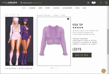 .miss chelsea. Veda Top Iris