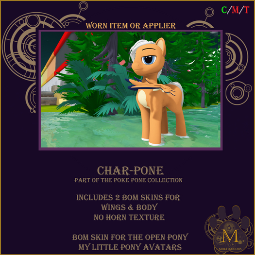 *M* Open Pony BOM Skin Char-pone Unpacker