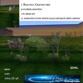 Grafted tree & flower grouping & fly eagle-Box LI=46