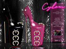 Cylon Latex Patent Leather Platform Exteme Heels,70 + colors, Kupra,Reborn . Luna Chelsea