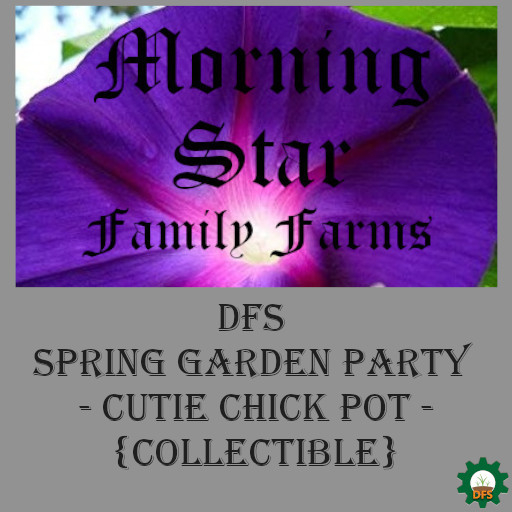 DFS SPRING GARDEN PARTY - Cutie Chick Pot