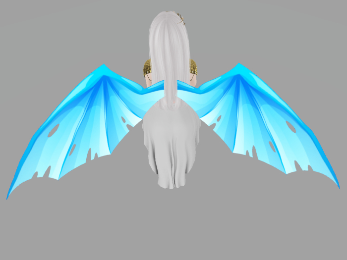 [Anima] Flexi Toon Ice Dragon Wings