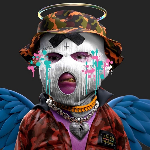 "evol splatt" wall art