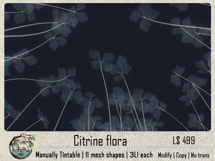 Konoha - Citrine flora [Vcp.006]