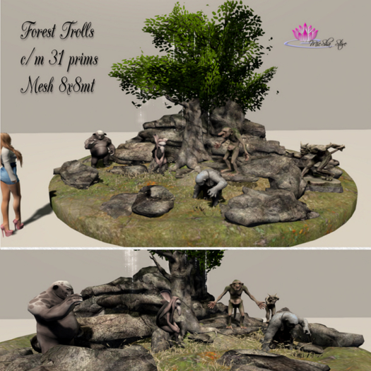 BOX-FOREST TROLLS 8x8mt