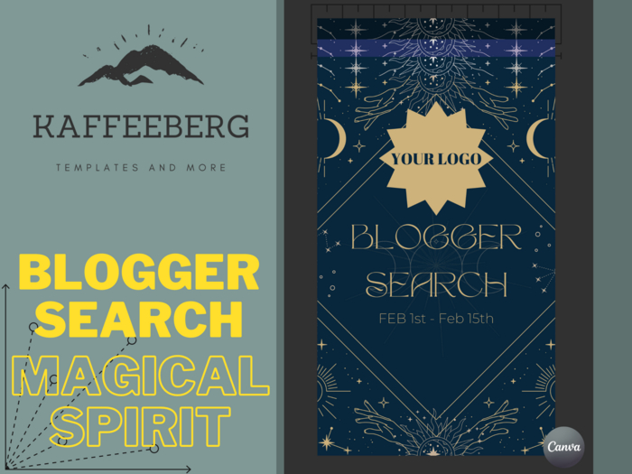 KAFFEEBERG - BLOGGER SEARCH MAGICAL SPIRIT TEMPLATE