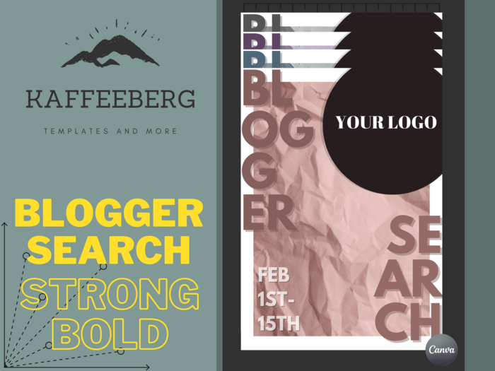 KAFFEEBERG - BLOGGER SEARCH STRONG BOLD TEMPLATE