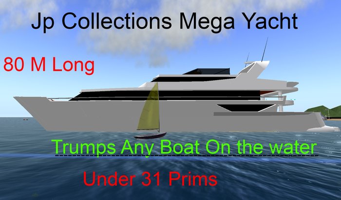 Boxed  JP Collections Mega Yacht V2 SALE