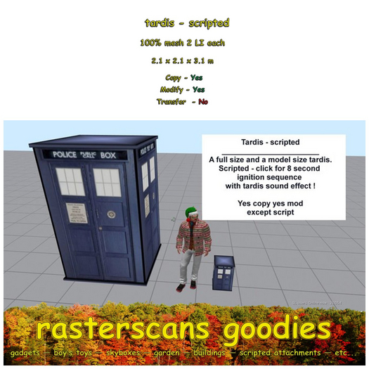 tardis - scripted
