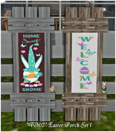 ~TMC~ Porch Sign Easter Set 1