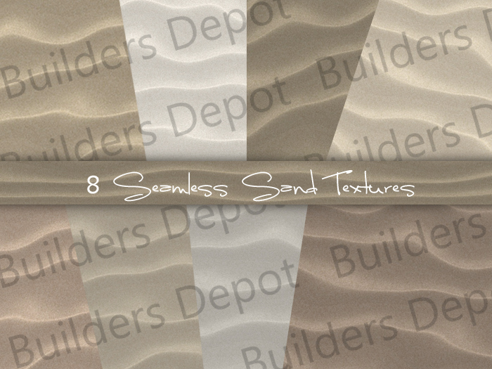 FULL PERM 8 Seamless Sand Textures