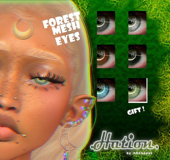 .HATION. Forest eyes - MESH - FATPACK