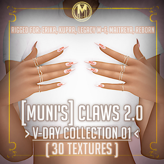 [Muni's]  Claws V2   V-Day Collection 01