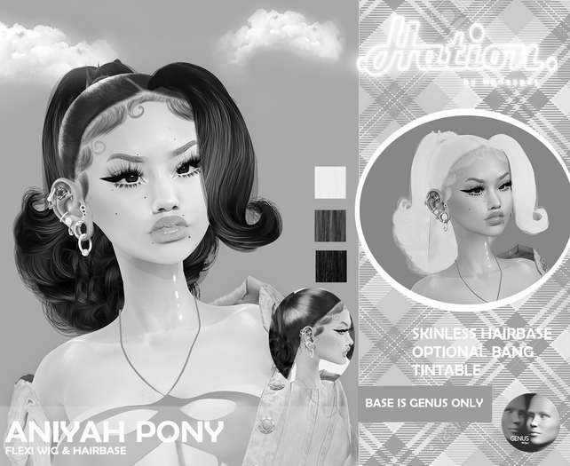 .HATION. Aniyah Ponytail - DEMO