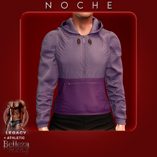 Noche. Brian Rainjacket Purple