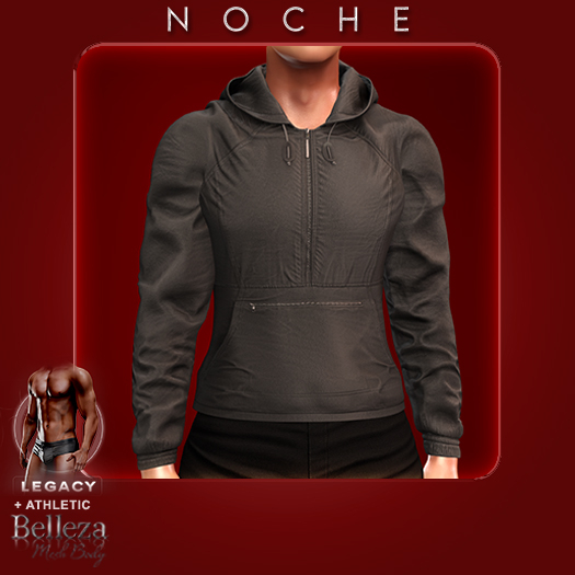 Noche. Brian Rainjacket Grey