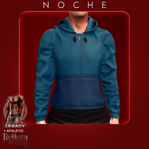 Noche. Brian Rainjacket Blue