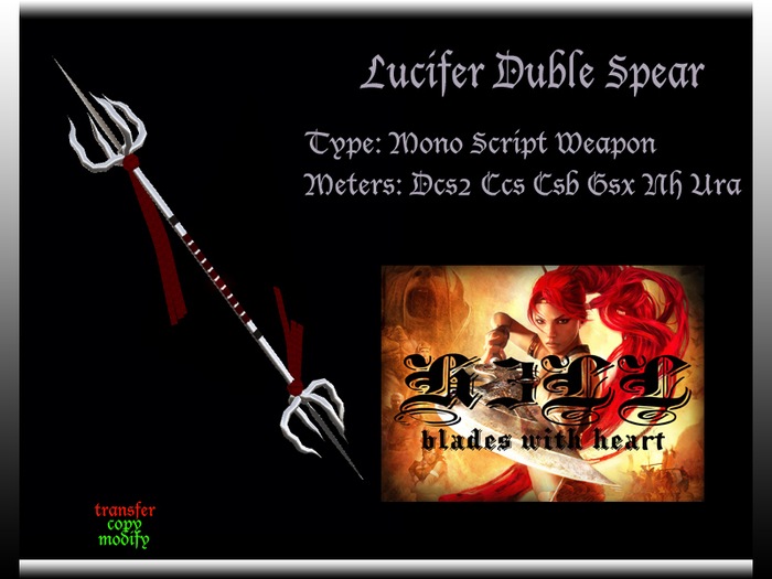 H3LL - Lucifer Duble Spear CCS DCS2 CSB GSX NH URA