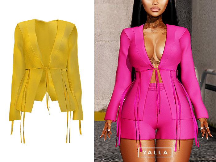 YALLA ✦ Muse Jacket [YELLOW]