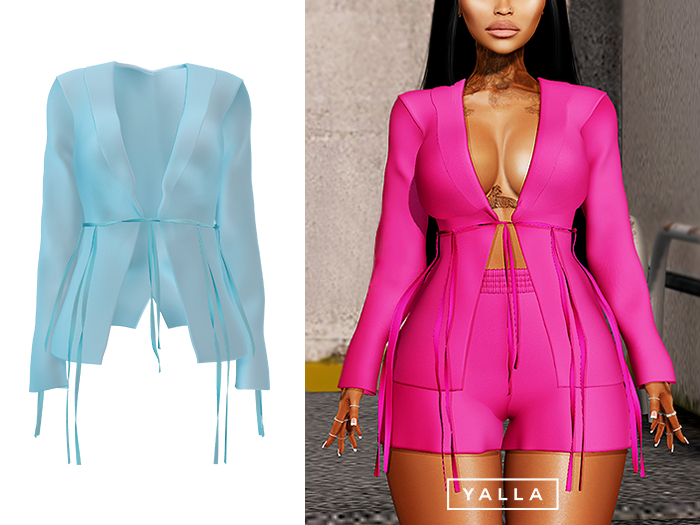 YALLA ✦ Muse Jacket [BLUE]