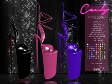 Candy Latex Platform Strappy Heels 70 + colors . Luna Chelsea
