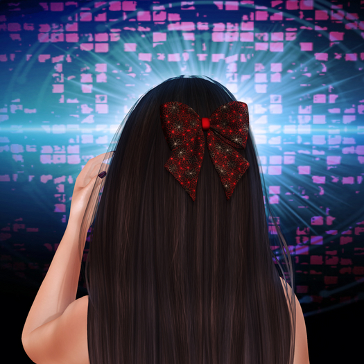 Sweet Hair Ribbon Mysterious Red ❤