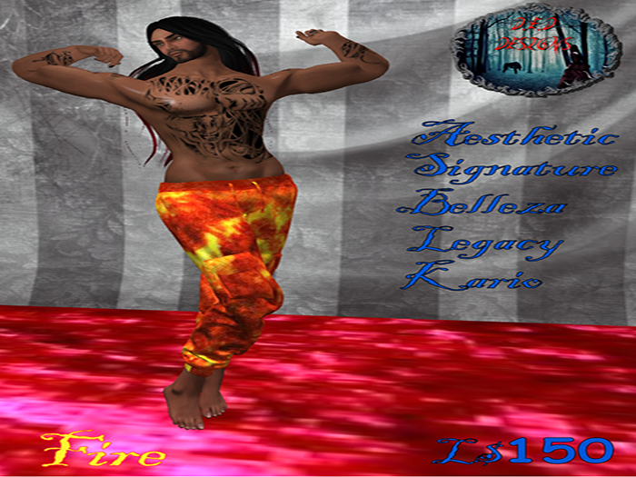 DED Designs Shopping Bag "Fire"