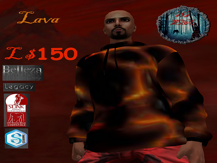 DED Designs Shopping Bag "Lava"