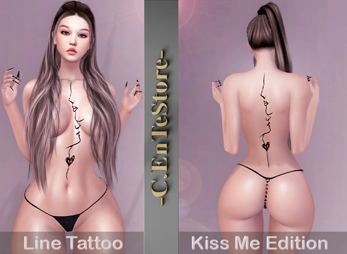 _C.EnTeStore_Line Tattoo Love-Kiss Me Edition-01_