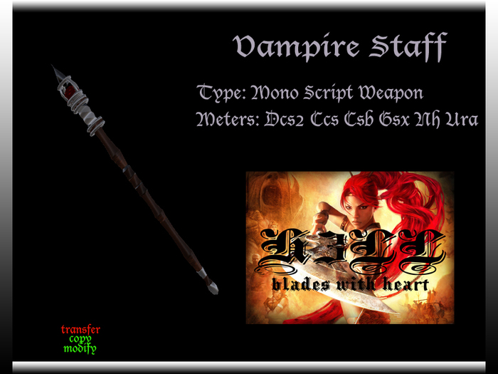 H3LL - Vampire Staff CCS DCS2 CSB GSX NH URA
