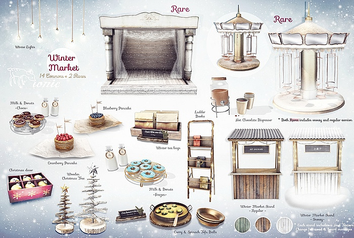 ionic : Winter Market (FULL SET)