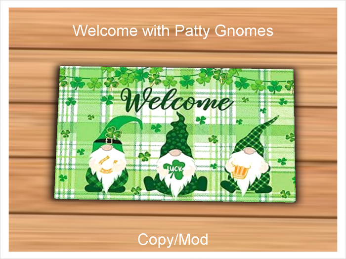 *CC* Welcome with Patty Gnomes
