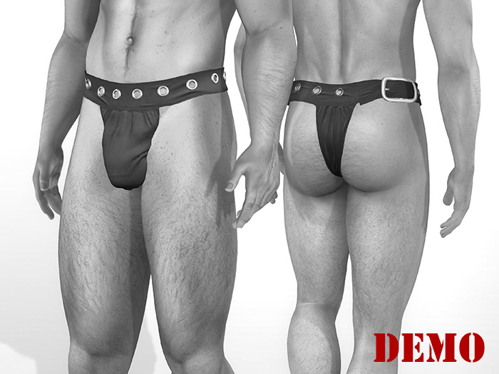 DEMO Belt panties Rod TwoSided