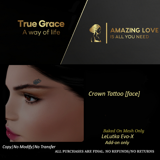 Crown Tattoo [face]