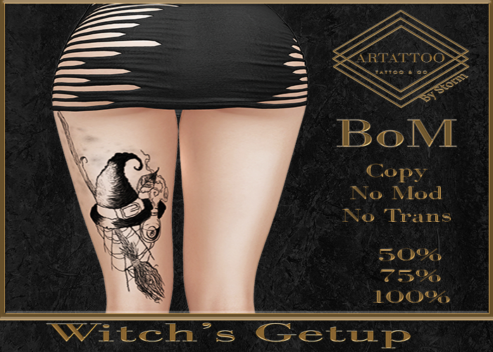 Artattoo Witch's Getup   