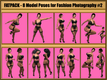 C.CHANTAL FATPACK - 8 Model Poses for Fashion Photography #2