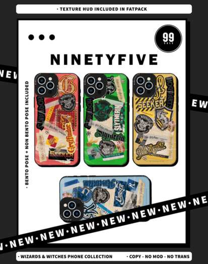 NinetyFive - Wizards & Witches Phone Collection - [FATPACK]